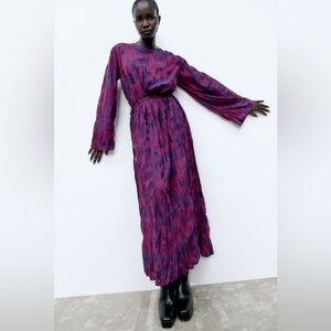 Zara purple dress size S